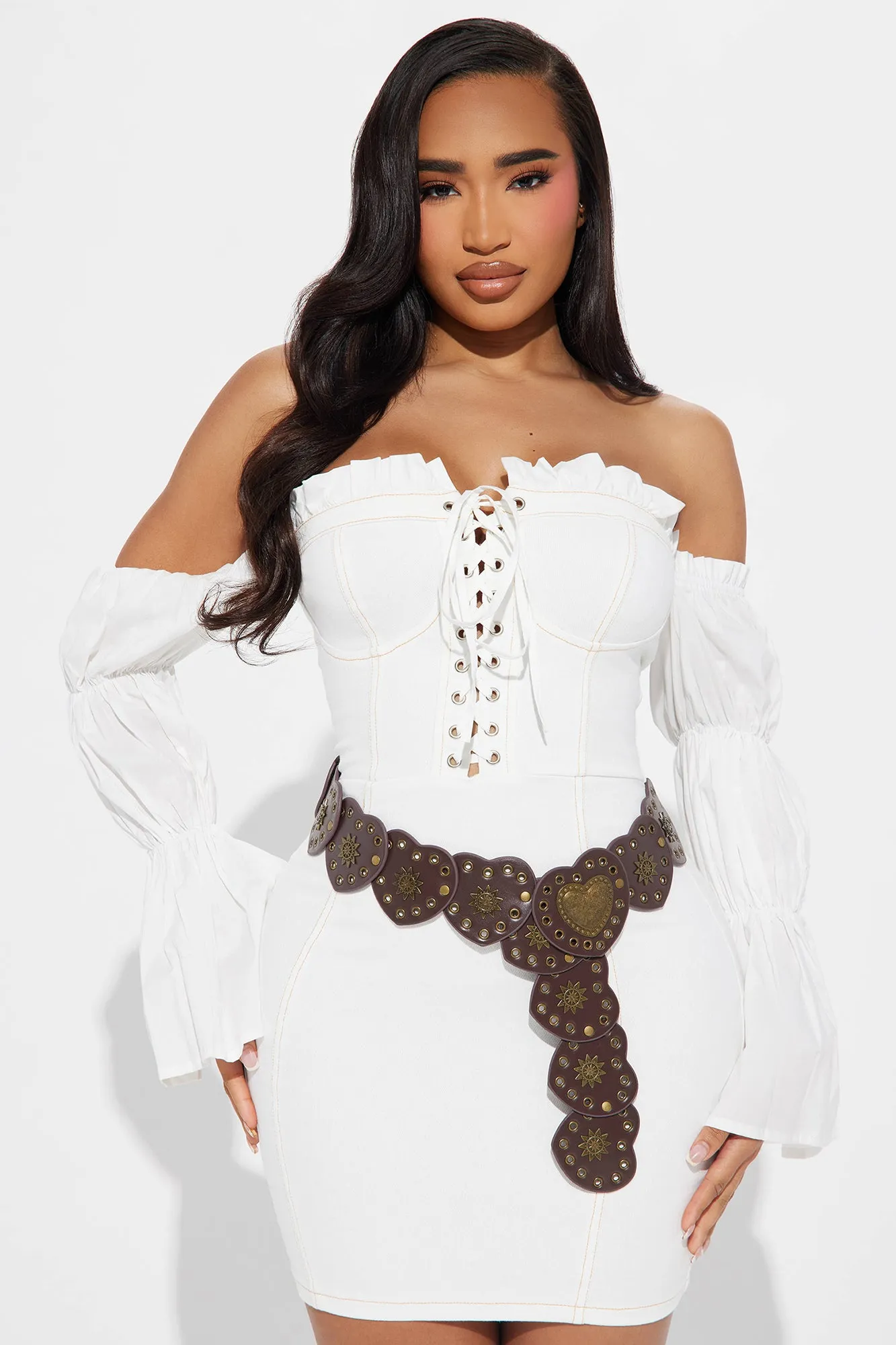 Found Love In The West Belt - Brown sold by Fashion Nova product image thumbnail 3