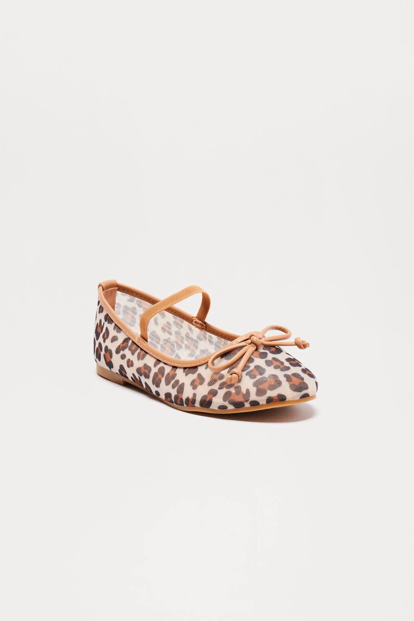 Farah Mesh Ballet Flats - Leopard sold by Fashion Nova product image thumbnail 3
