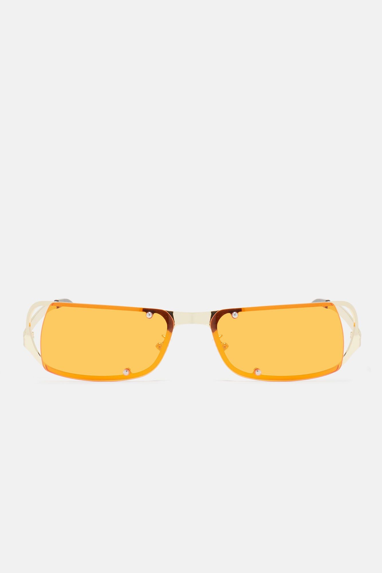 Chasing Sunsets Sunglasses - Orange sold by Fashion Nova product image thumbnail 2