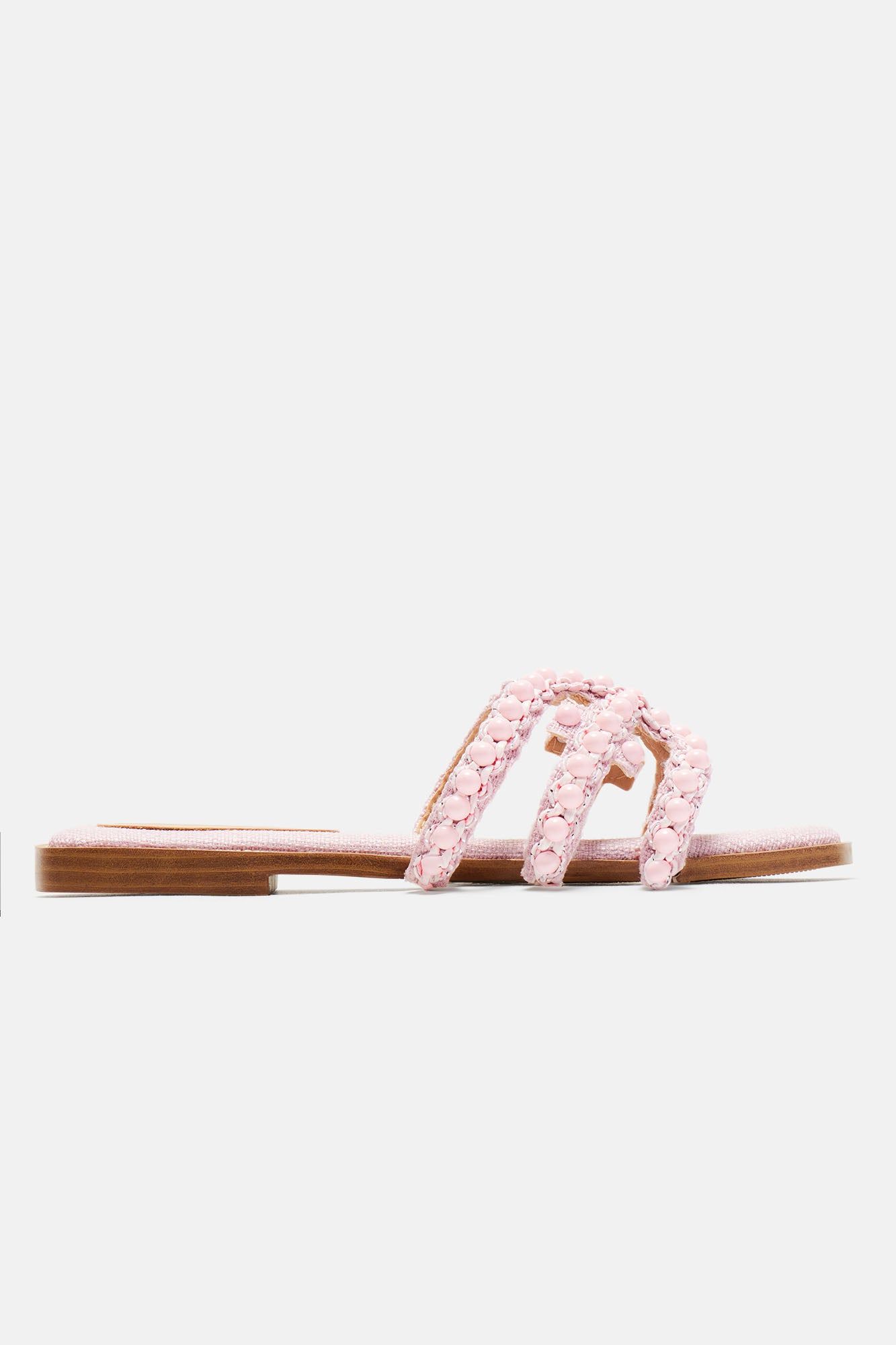 Cynthia Flat Sandals - Pink sold by Fashion Nova product image thumbnail 5