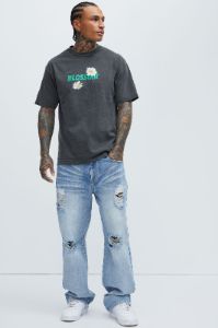 Blossom Bear Short Sleeve Tee - Black sold by Fashion Nova