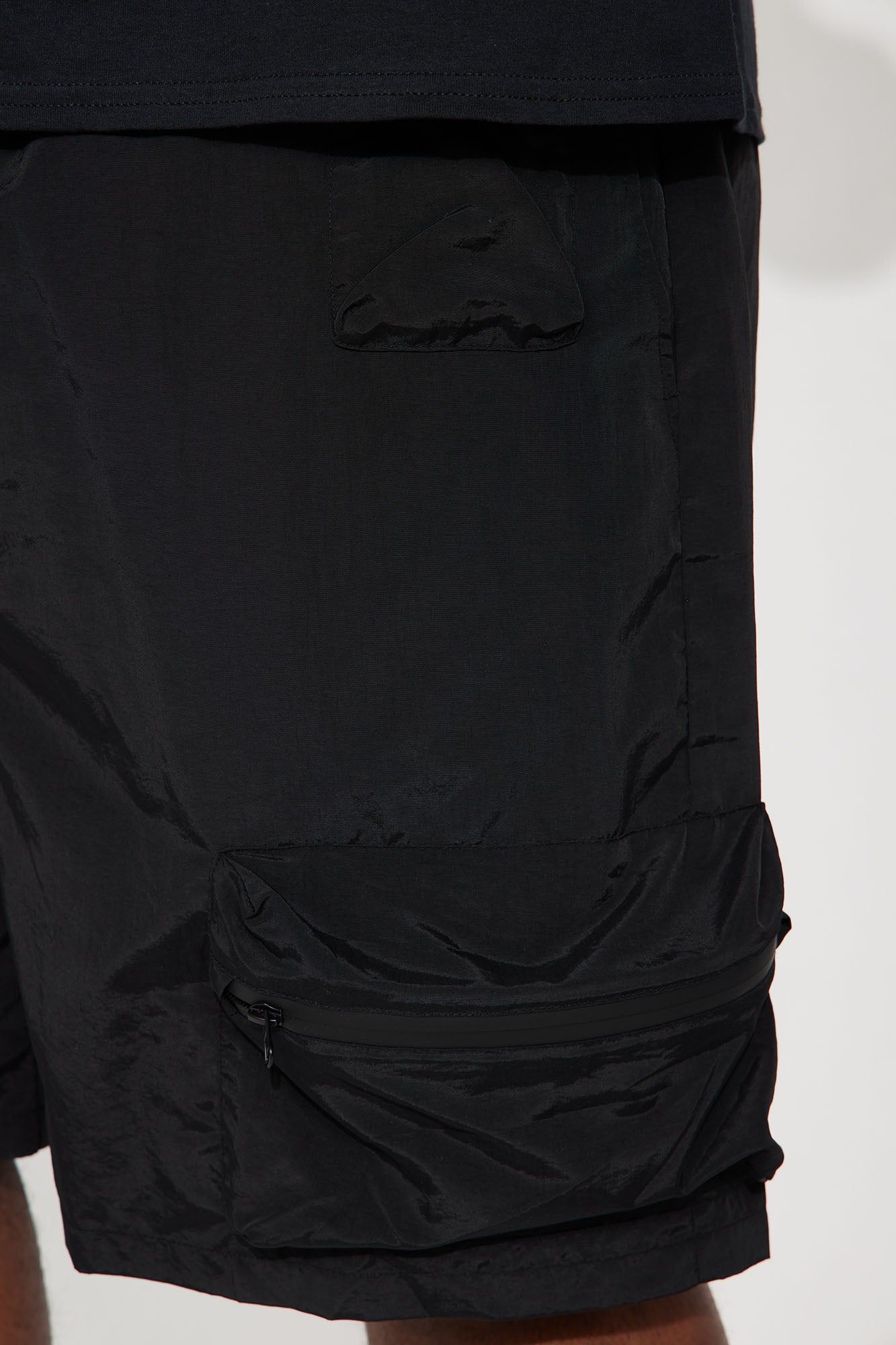 I Got This Nylon Cargo Shorts - Black sold by Fashion Nova product image thumbnail 8