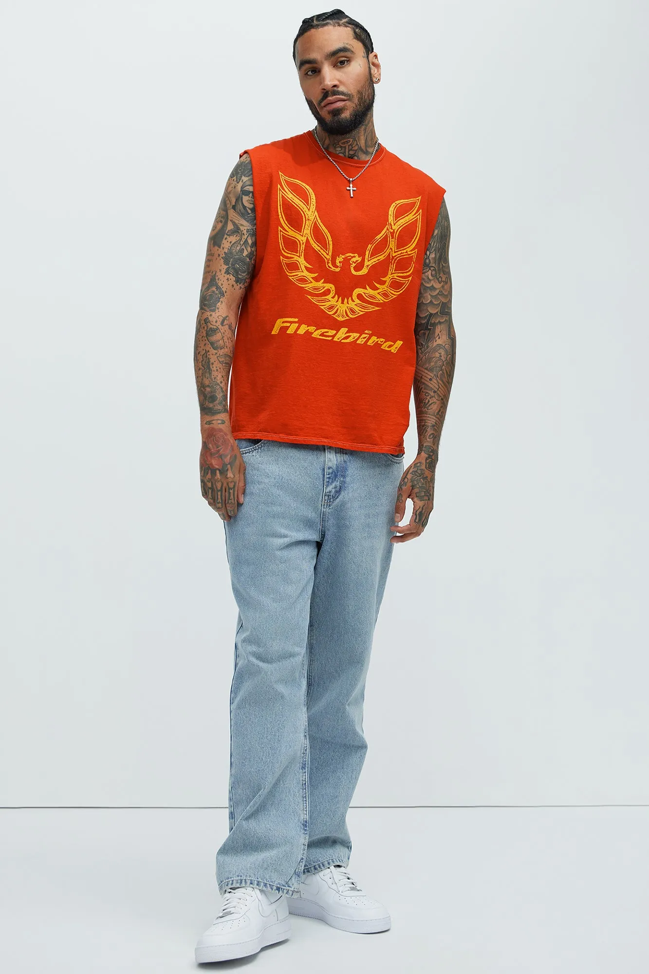 Chevy FIREBIRD 79 Sleeveless Tee - Red sold by Fashion Nova product image thumbnail 2
