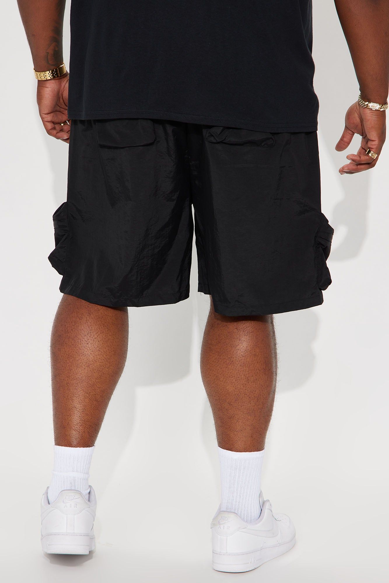 I Got This Nylon Cargo Shorts - Black sold by Fashion Nova product image thumbnail 9