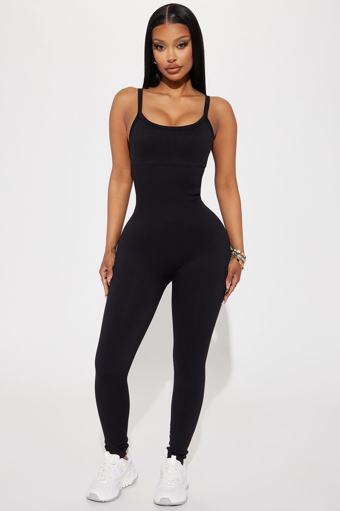 Activate Infinity Seamless Active Jumpsuit - Black sold by Fashion Nova