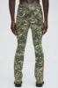 All Over Print Stacked Twill Flare Pant - Camouflage sold by Fashion Nova