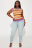 Rainbow Sunsets Sweater Vest - Multi Color sold by Fashion Nova