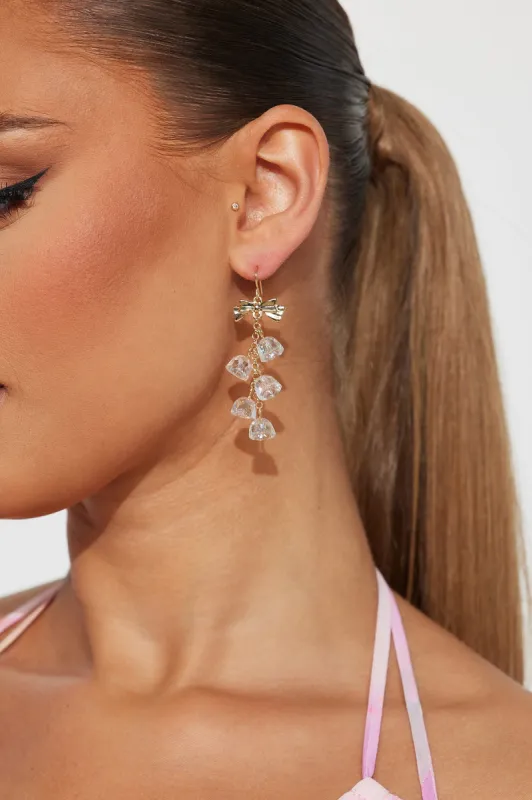 Hear The Wedding Bells Earrings - Gold sold by Fashion Nova