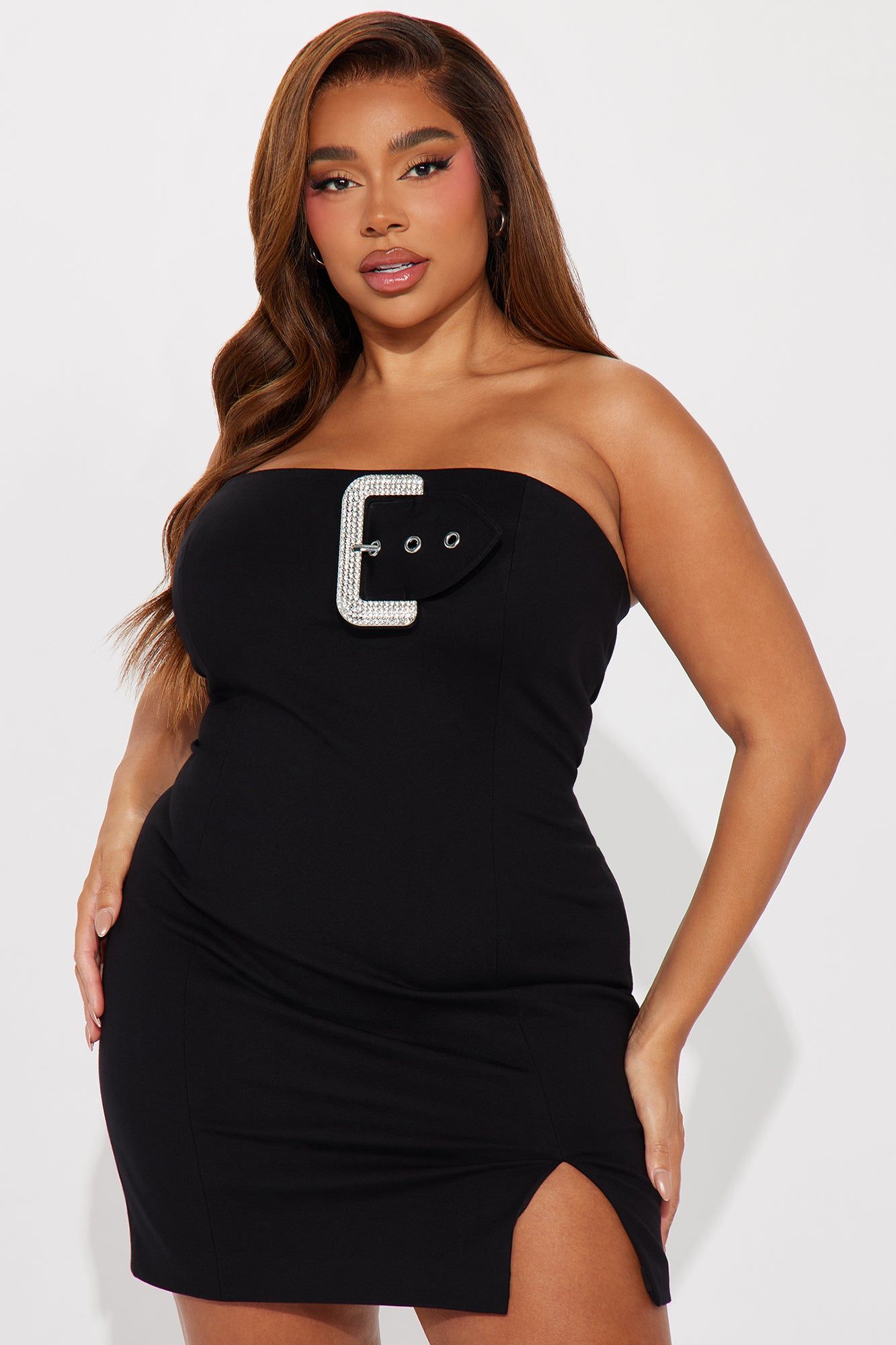 Isabelle Embellished Mini Dress - Black sold by Fashion Nova product image thumbnail 5