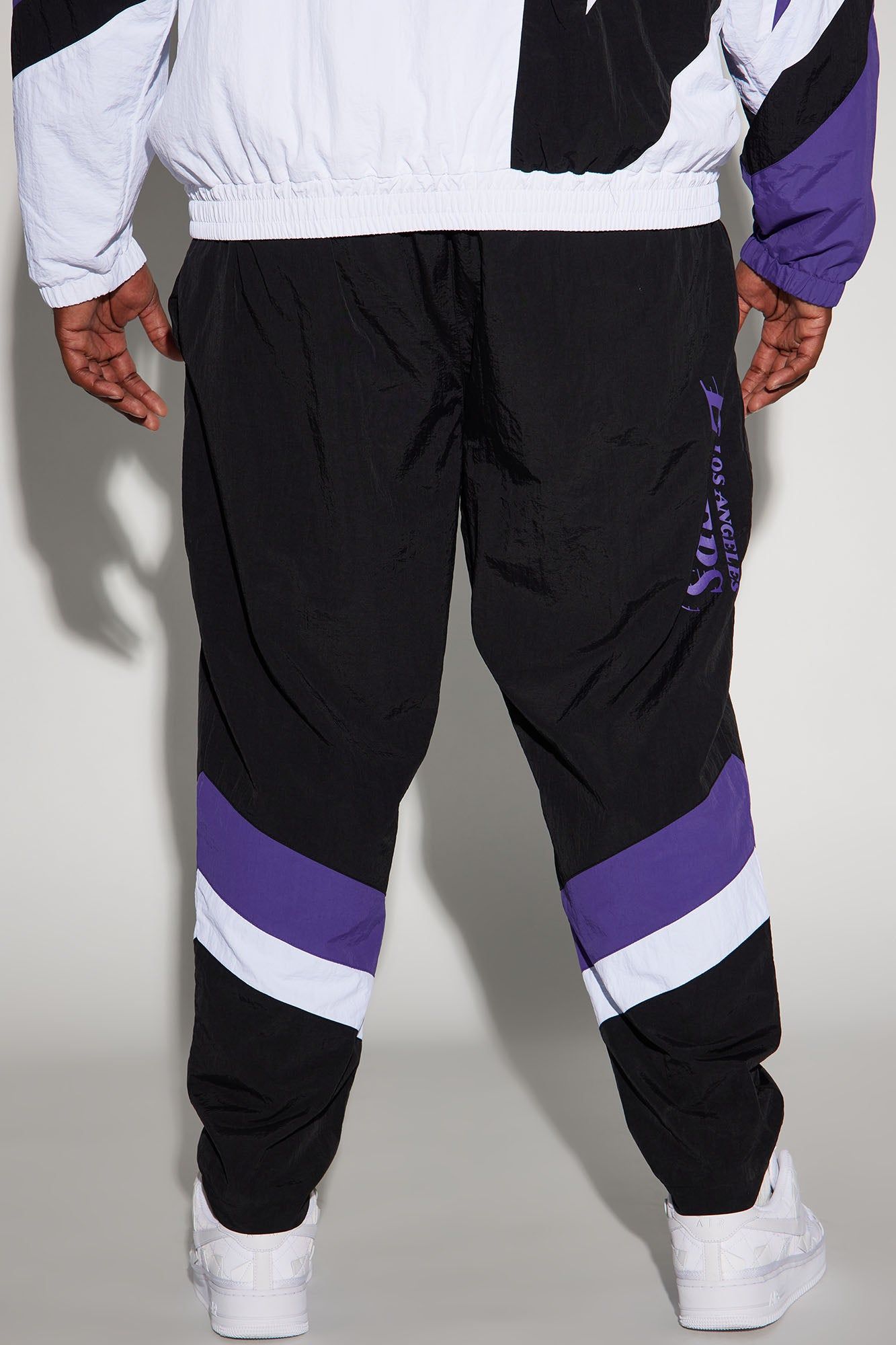 Lakers Hood Star Pants - Black/Purple sold by Fashion Nova product image thumbnail 9