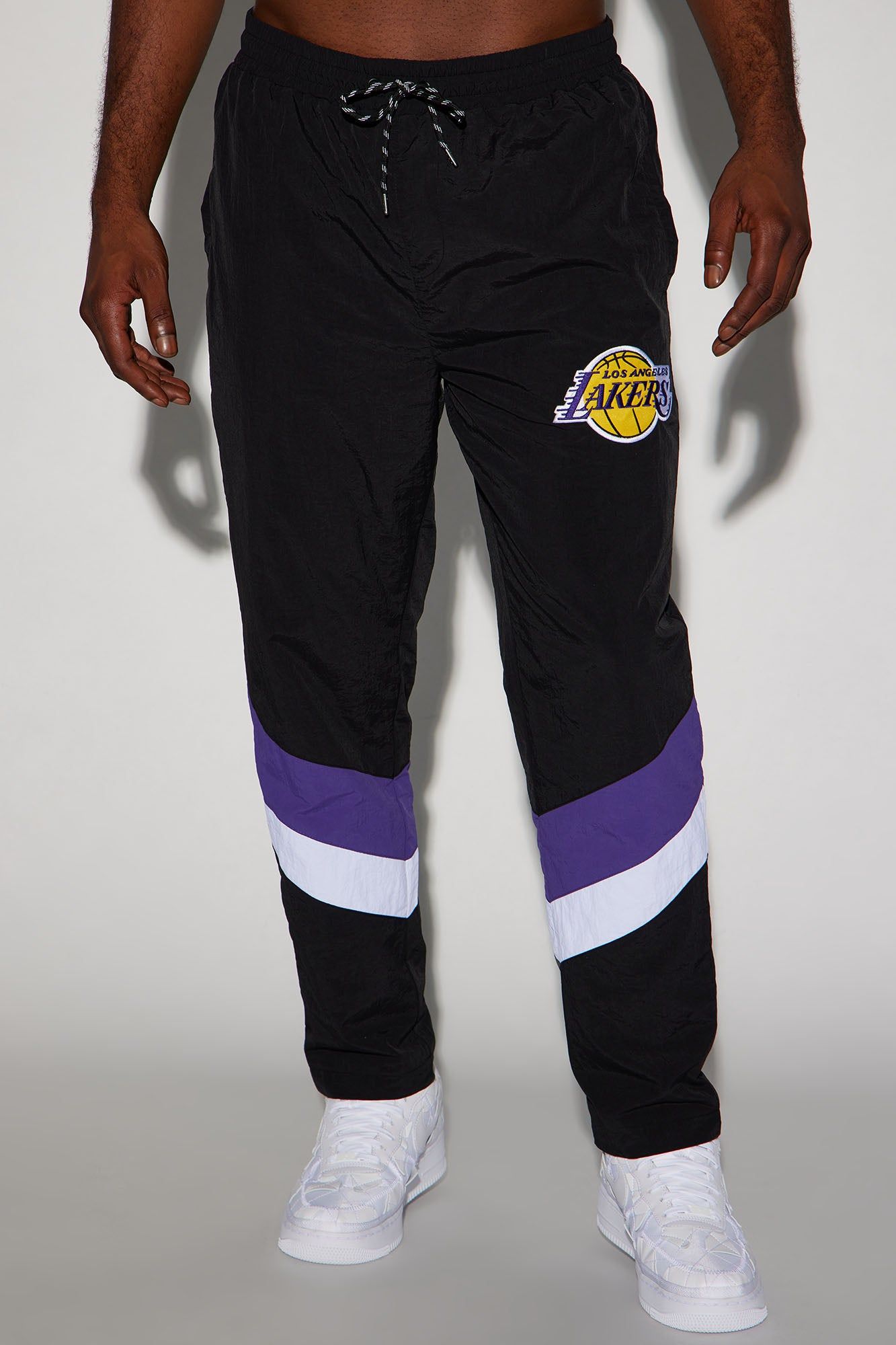 Lakers Hood Star Pants - Black/Purple sold by Fashion Nova product image thumbnail 4