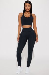 High Power Elevate Sports Bra - Black sold by Fashion Nova