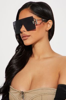 I Got It Sunglasses - Black sold by Fashion Nova