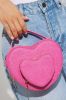 Heartfelt Babe Handbag - Hot Pink sold by Fashion Nova