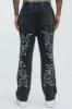 Tyson Savage Mode Straight Sweatpants - Black Wash sold by Fashion Nova