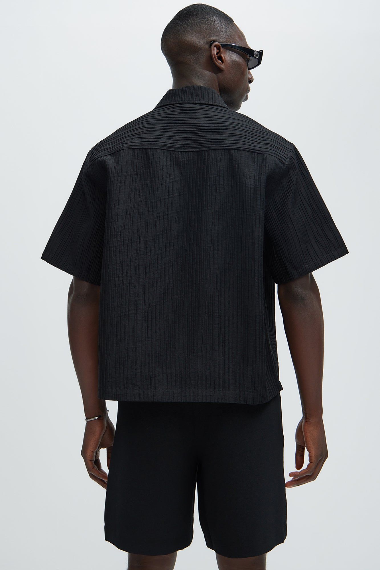 Niles Textured Shirt - Black sold by Fashion Nova product image thumbnail 4