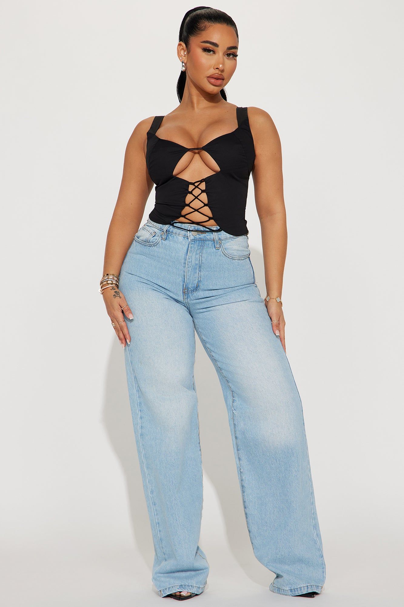 Looks Could Kill Top - Black sold by Fashion Nova product image thumbnail 2
