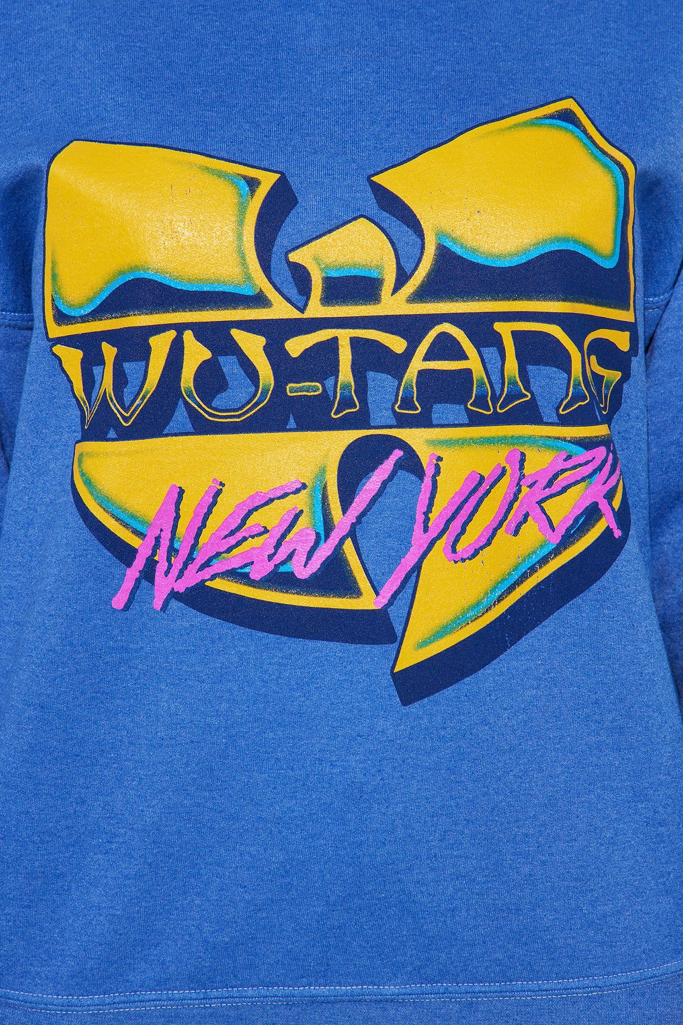 Wutang New York Sweatshirt - Blue sold by Fashion Nova product image thumbnail 3