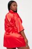 Getting Ready For You Satin Robe - Red sold by Fashion Nova
