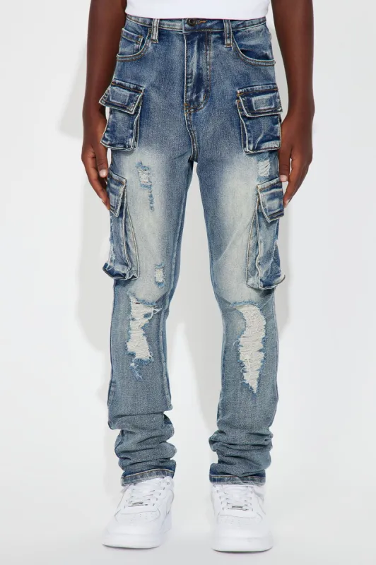 Mini Enough Small Talk Skinny Jeans - Indigo sold by Fashion Nova