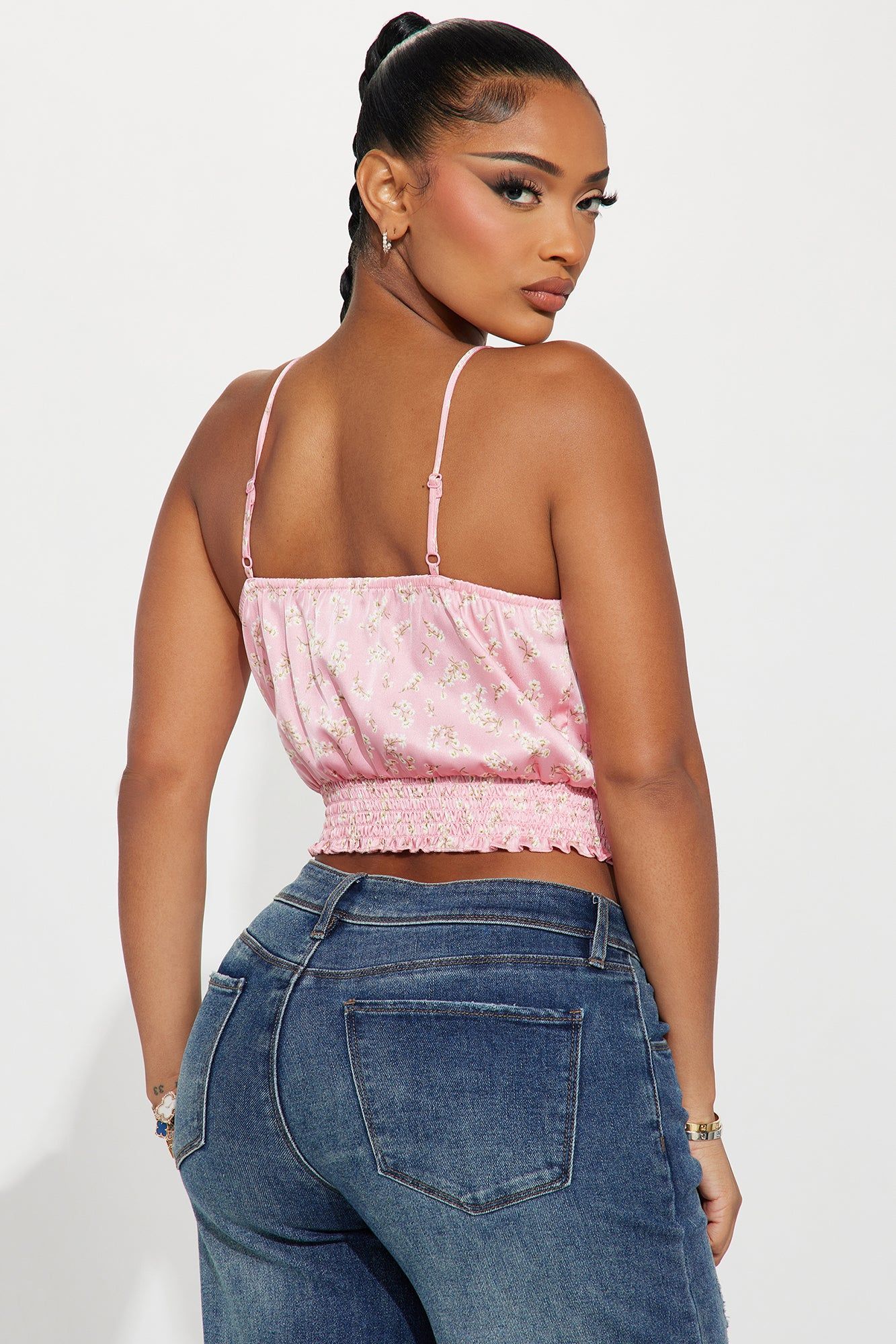 Melonie Cami Top - Pink/combo sold by Fashion Nova product image thumbnail 3