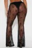 Cheers Babe Embellished Lace Flare Pant - Black sold by Fashion Nova