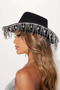 Tex Mex Queen Cowboy Hat - Black sold by Fashion Nova