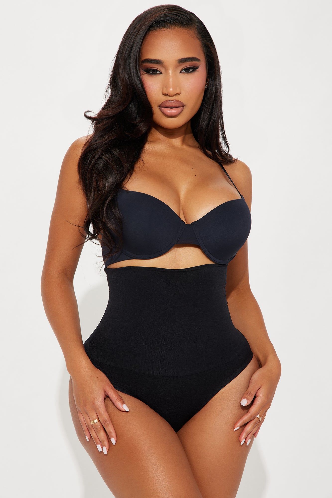 Fits Anybody 2 Pack TShirt Bras - Black/combo sold by Fashion Nova product image thumbnail 2