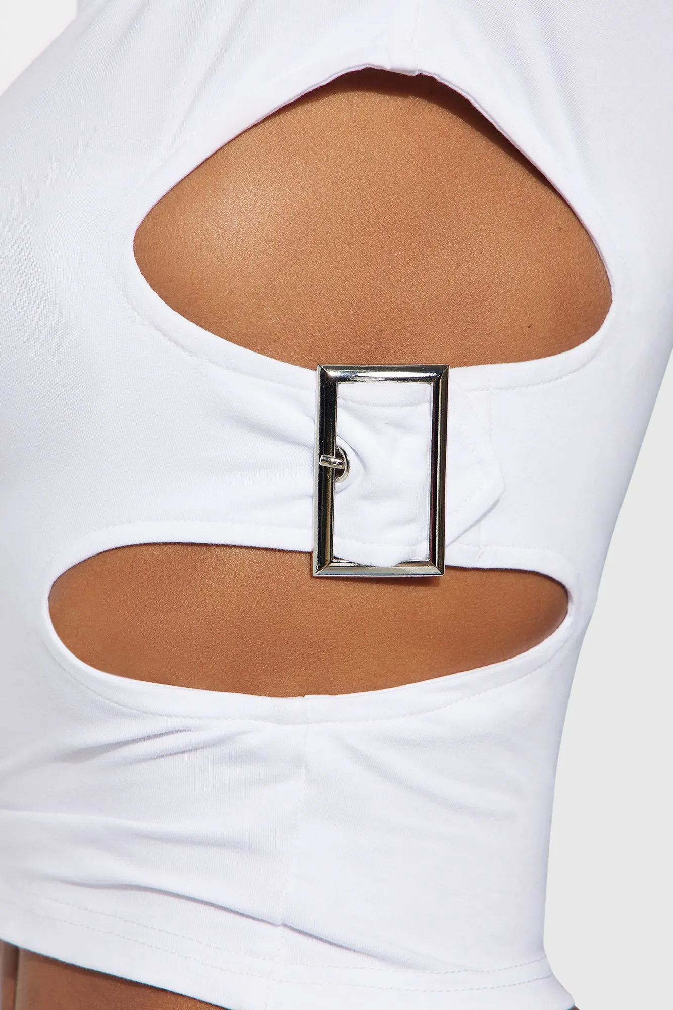 In My Boss Era Off Shoulder Top - White sold by Fashion Nova product image thumbnail 3