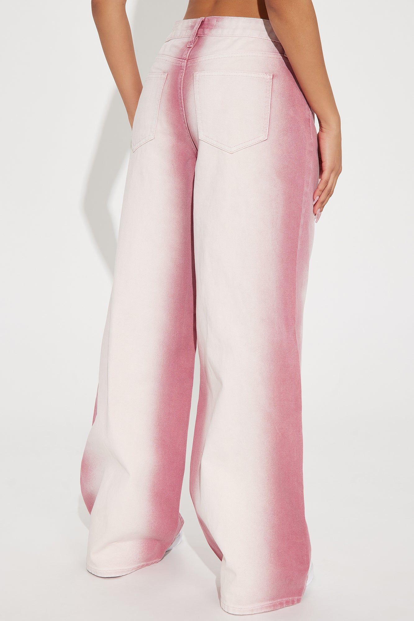 Get's Me Everytime Baggy Jeans - Pink sold by Fashion Nova product image thumbnail 3