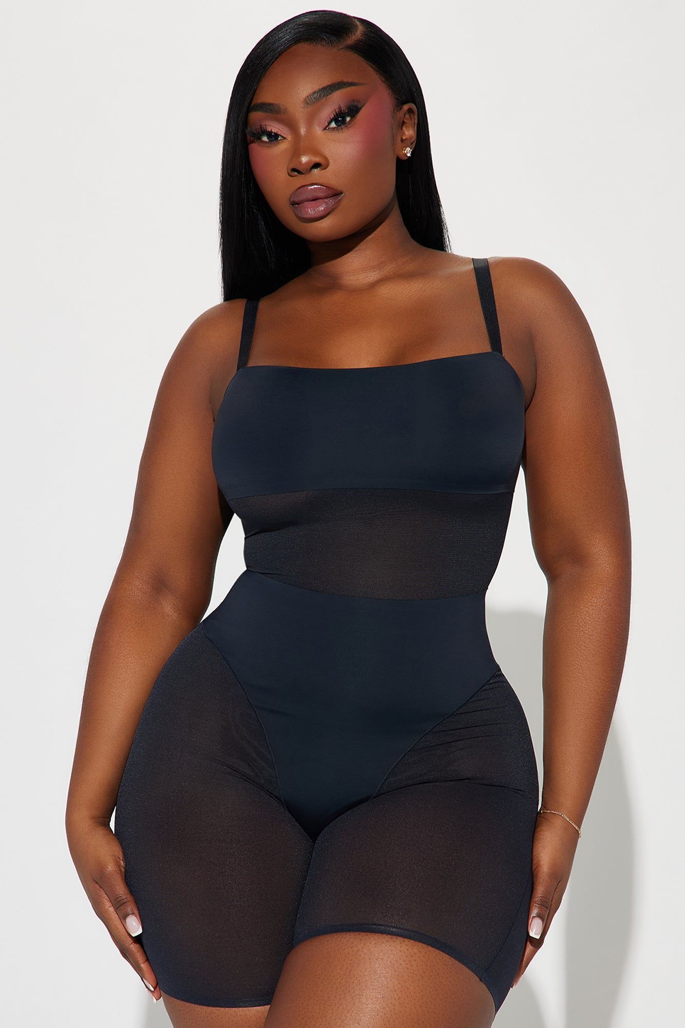 Sculpted And Sexy Shapewear Romper - Black sold by Fashion Nova product image thumbnail 4