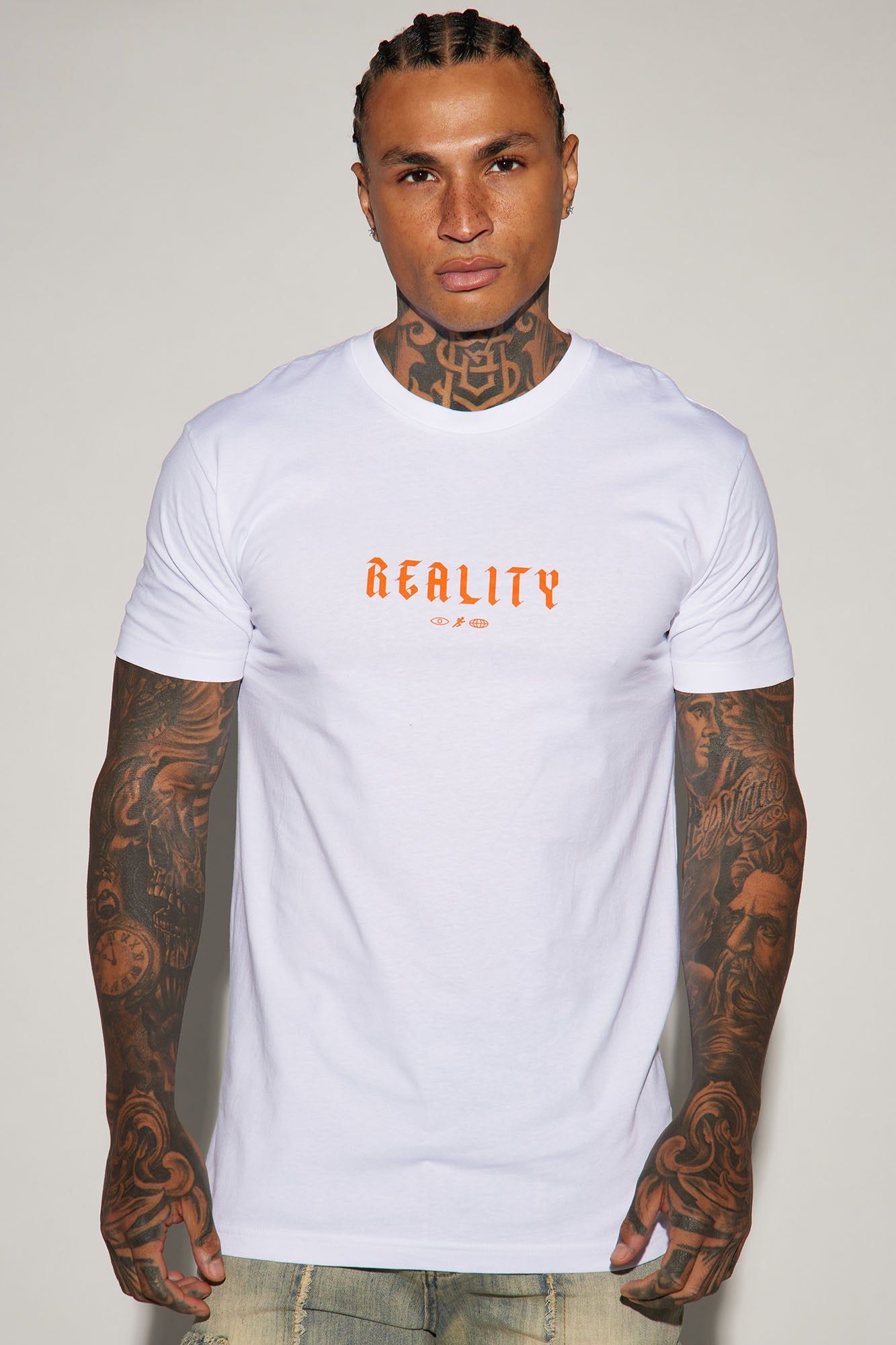 Escape Reality Short Sleeve Tee - White sold by Fashion Nova product image thumbnail 3