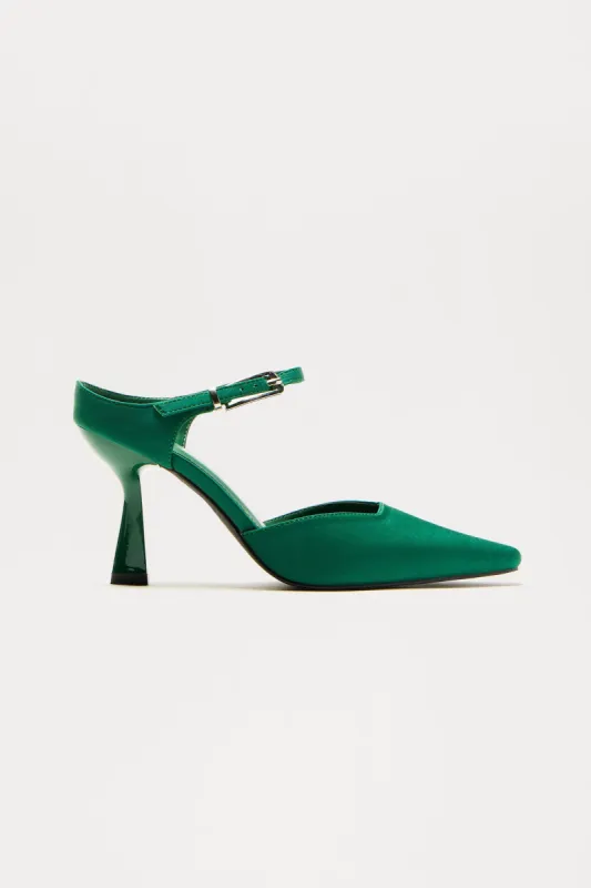 Share The Invite Pumps - Hunter sold by Fashion Nova
