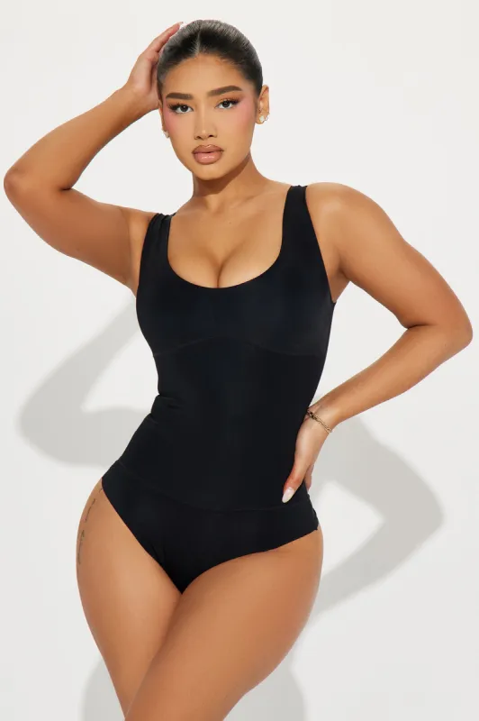 Underneath It All Shapewear Bodysuit - Black sold by Fashion Nova