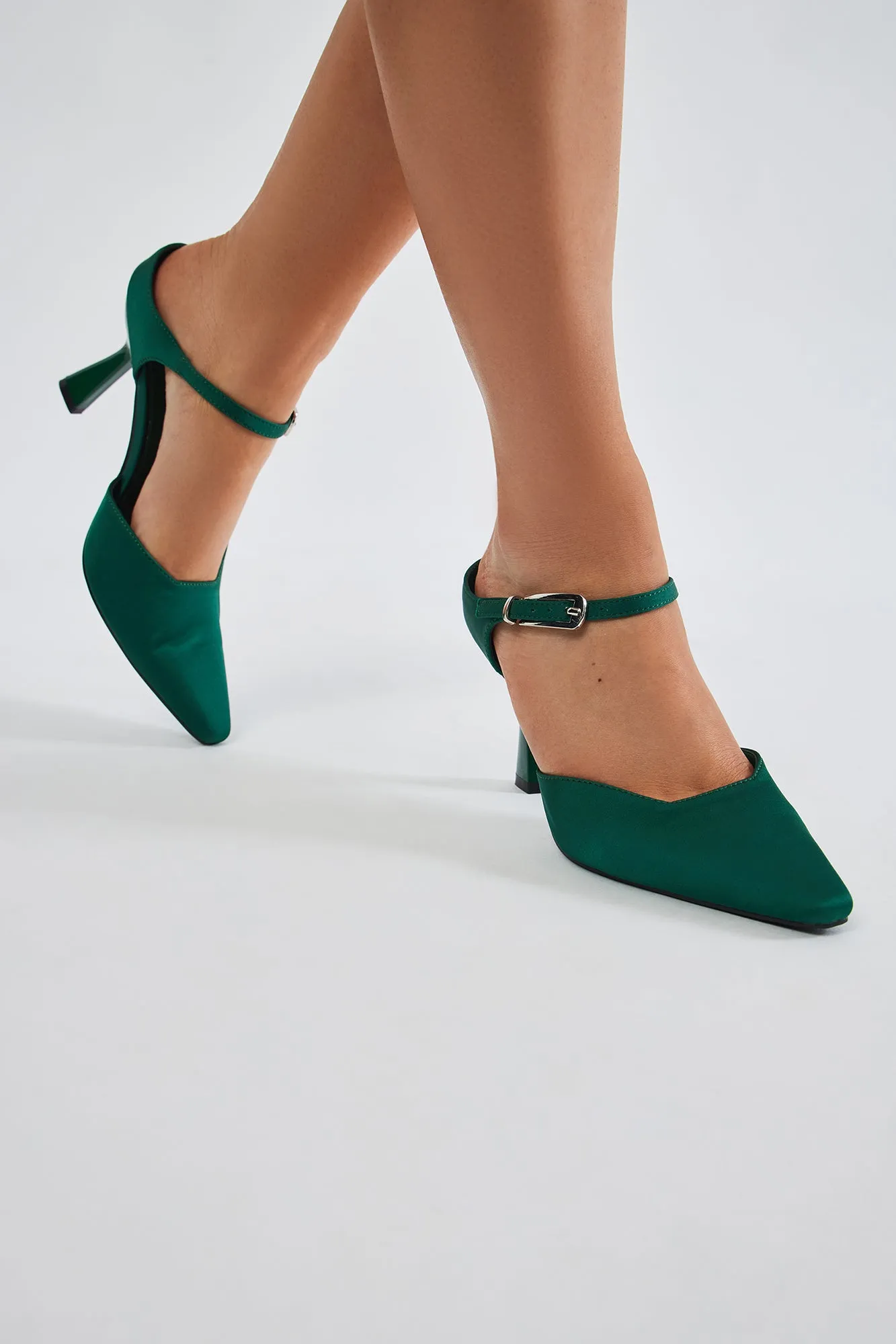 Share The Invite Pumps - Hunter sold by Fashion Nova product image thumbnail 2