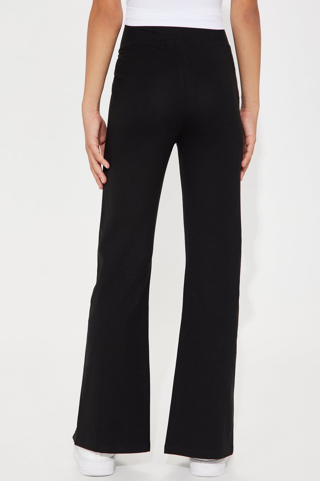 Mini Running Errands Flare Leggings - Black sold by Fashion Nova product image thumbnail 3