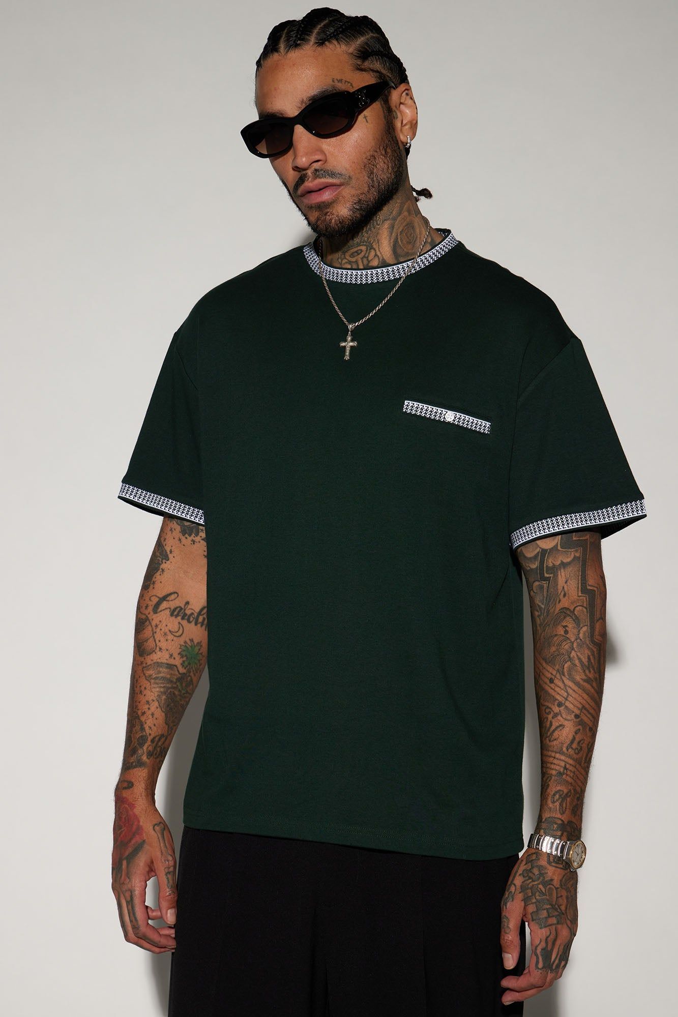 Malibu Beach Short Sleeve Tee - Hunter sold by Fashion Nova