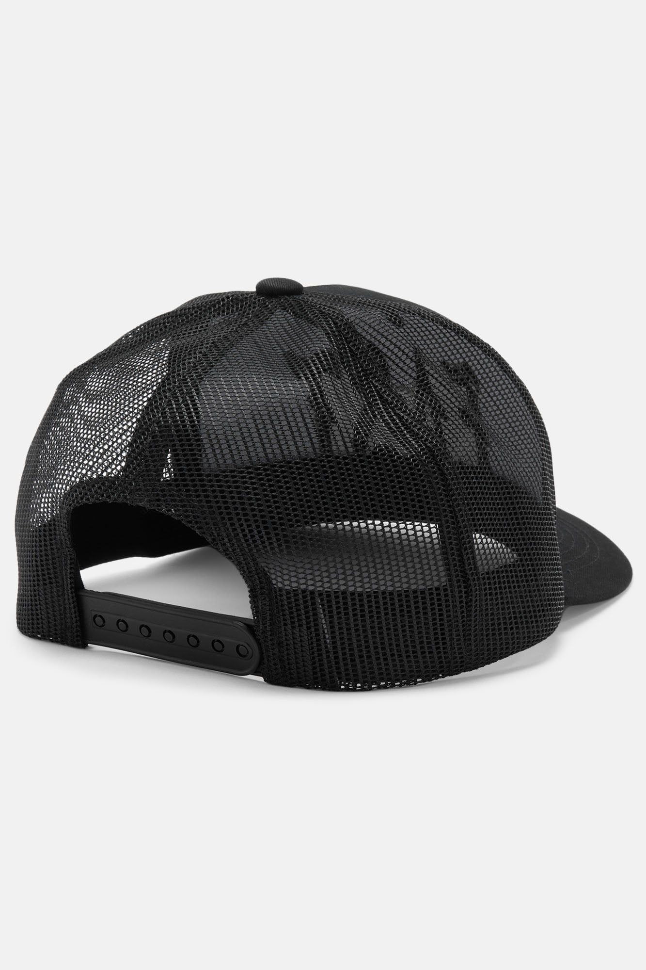 East Side Twill Trucker Hat - Black/Black sold by Fashion Nova product image thumbnail 3