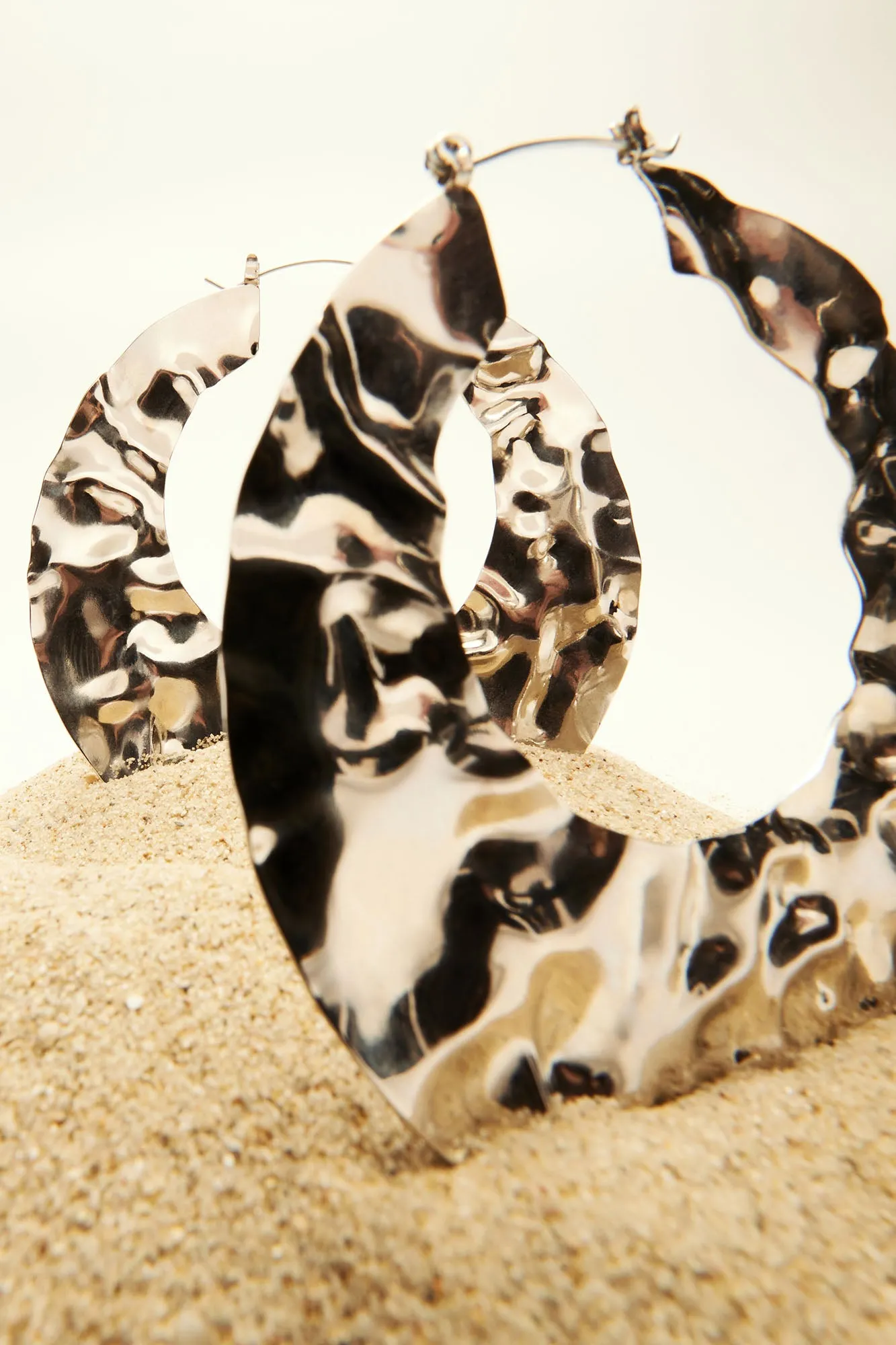 Mimosa By My Side Earrings - Silver sold by Fashion Nova product image thumbnail 3