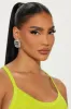 Queen Elizabeth Earrings - Silver sold by Fashion Nova