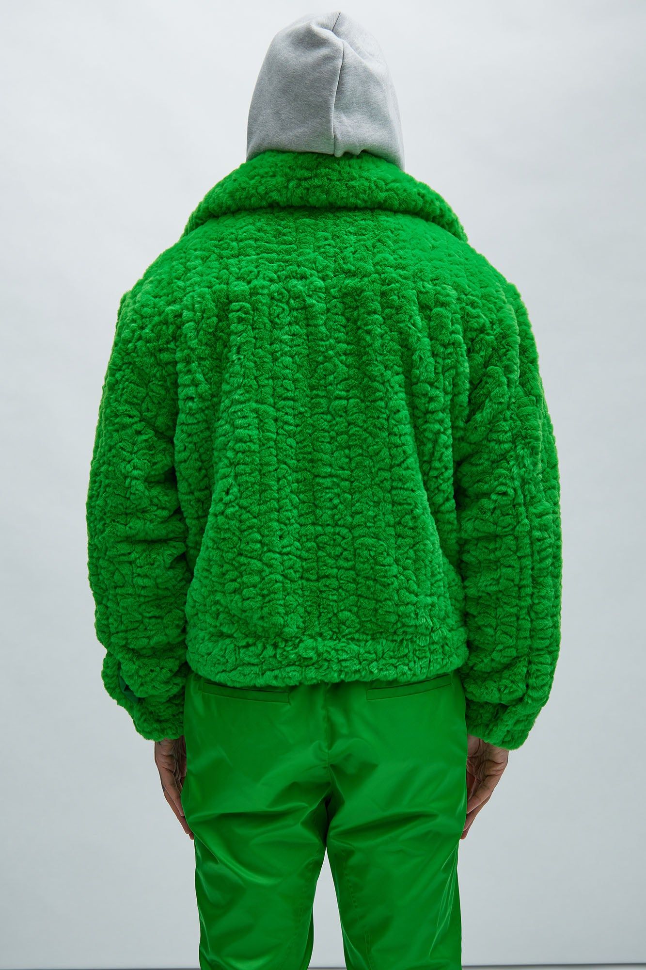 Francis Fur Jacket - Green sold by Fashion Nova product image thumbnail 4