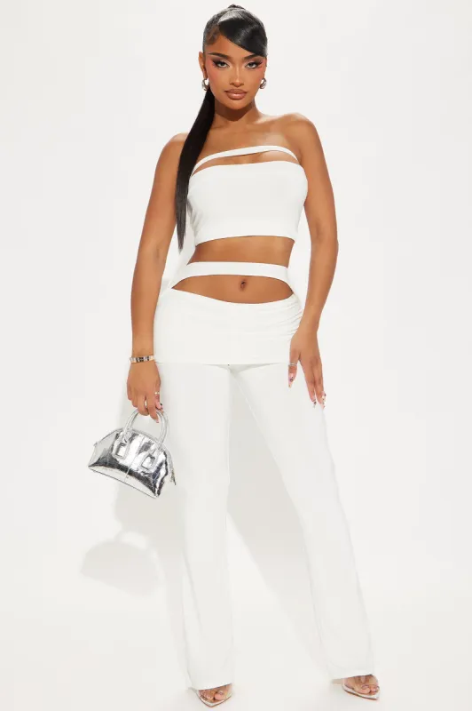 Kandace Pant Set - Ivory sold by Fashion Nova
