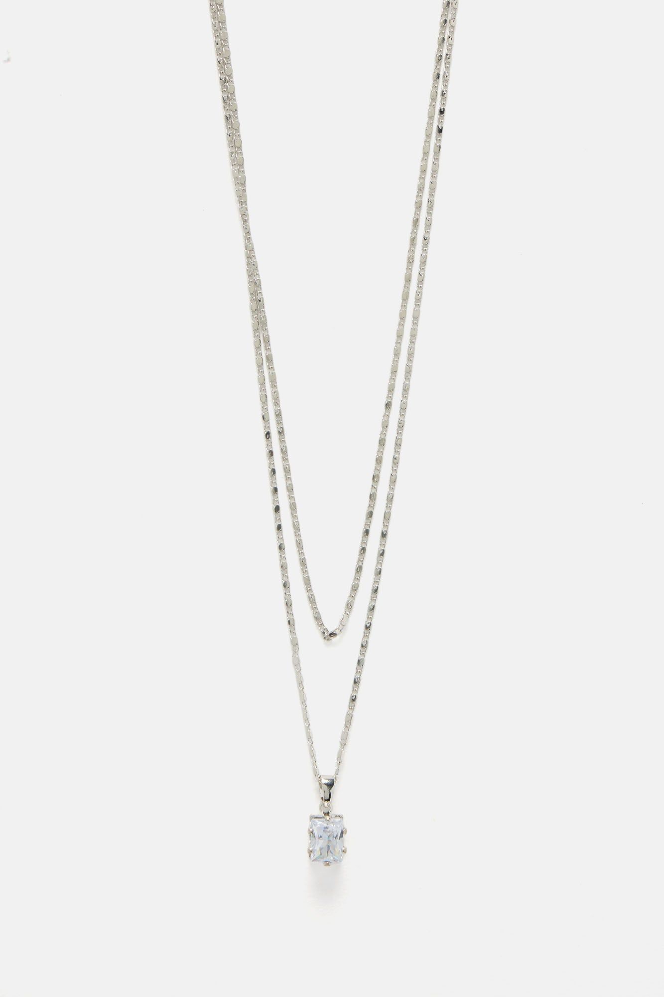 Always Together Necklace - Silver sold by Fashion Nova product image thumbnail 3