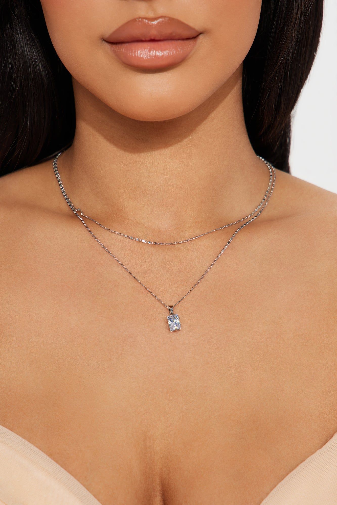 Always Together Necklace - Silver sold by Fashion Nova