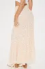 Justina Floral Tiered Maxi Skirt - Cream/combo sold by Fashion Nova