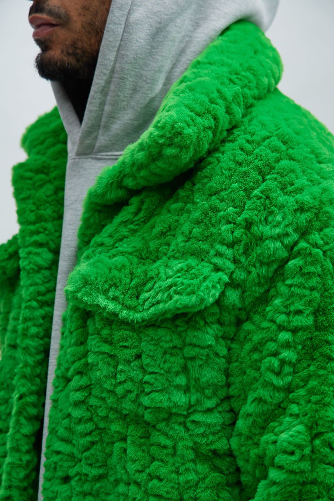 Francis Fur Jacket - Green sold by Fashion Nova product image thumbnail 3