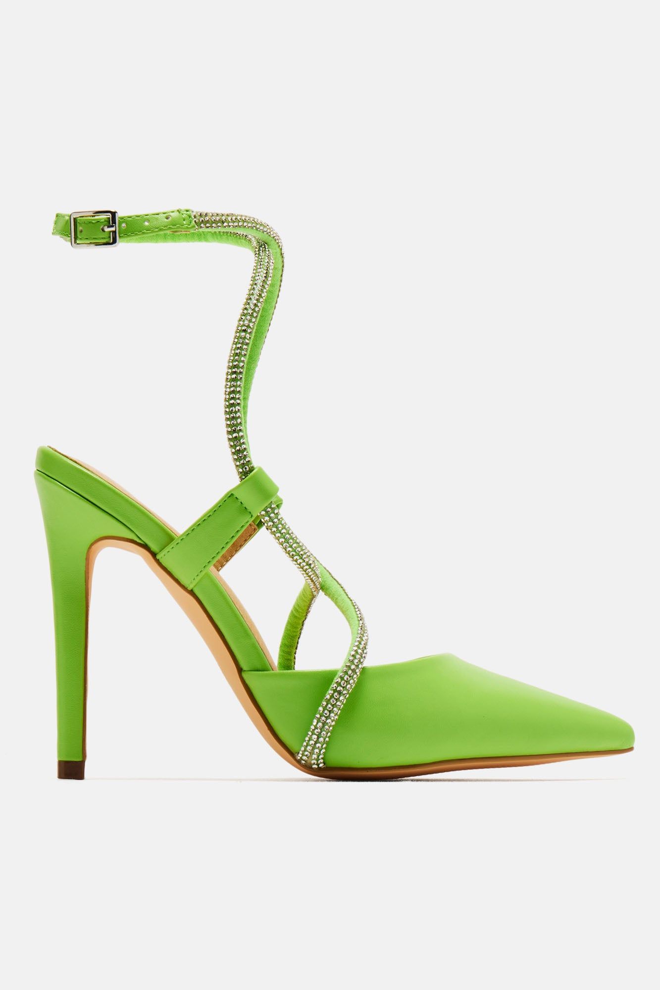 Zaya Pumps - Green sold by Fashion Nova product image thumbnail 5