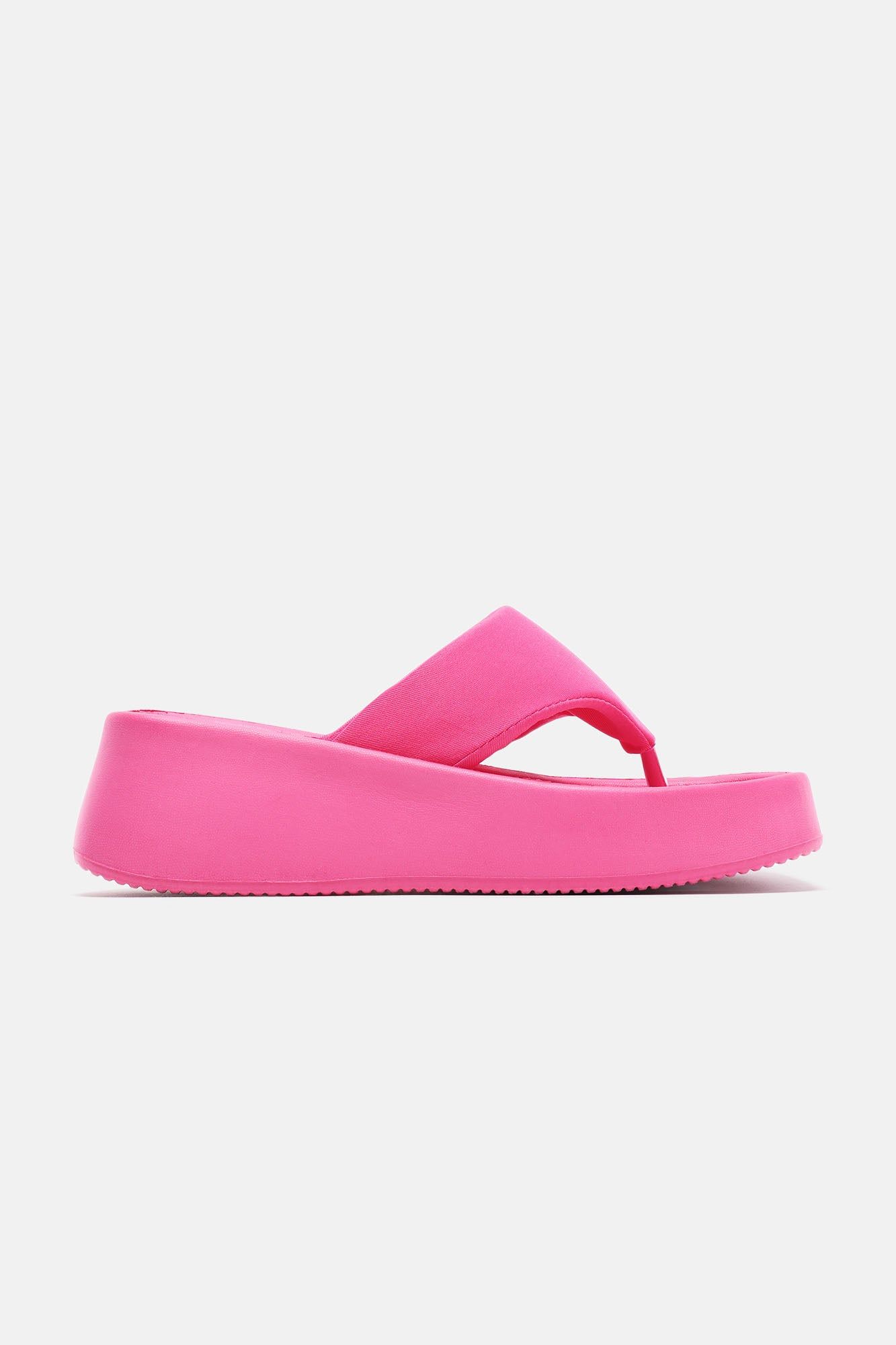 Summer Vibes Platform Wedges - Pink sold by Fashion Nova product image thumbnail 3