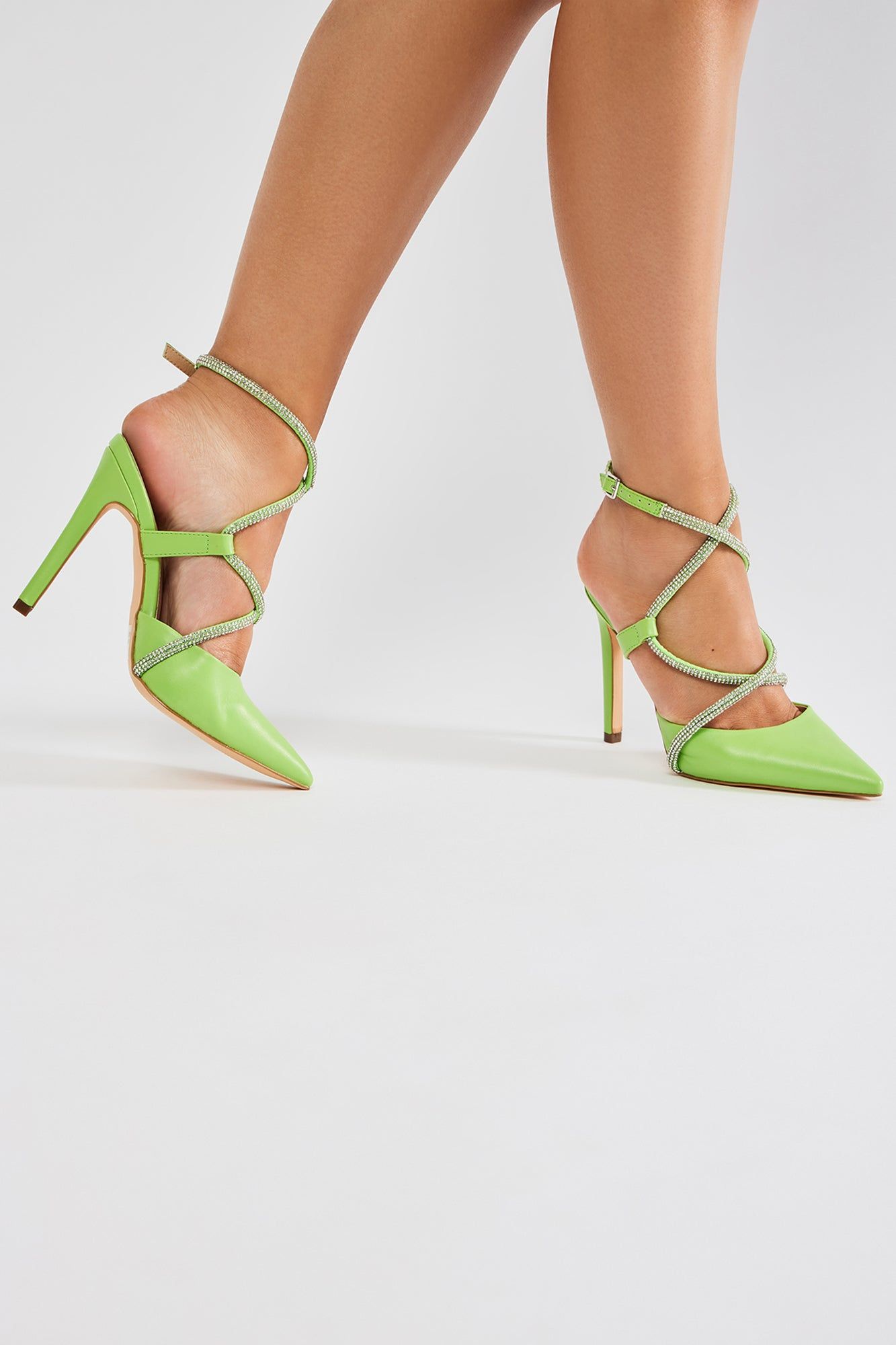Zaya Pumps - Green sold by Fashion Nova product image thumbnail 3