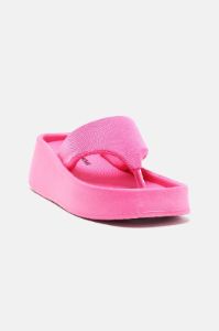 Summer Vibes Platform Wedges - Pink sold by Fashion Nova